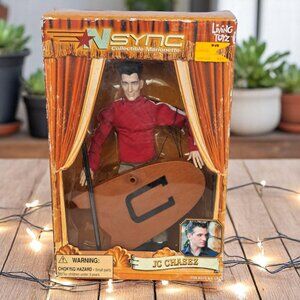 JC Chasez NSync Collectible Marionette Living Toyz 2000 Figure Doll N Sync